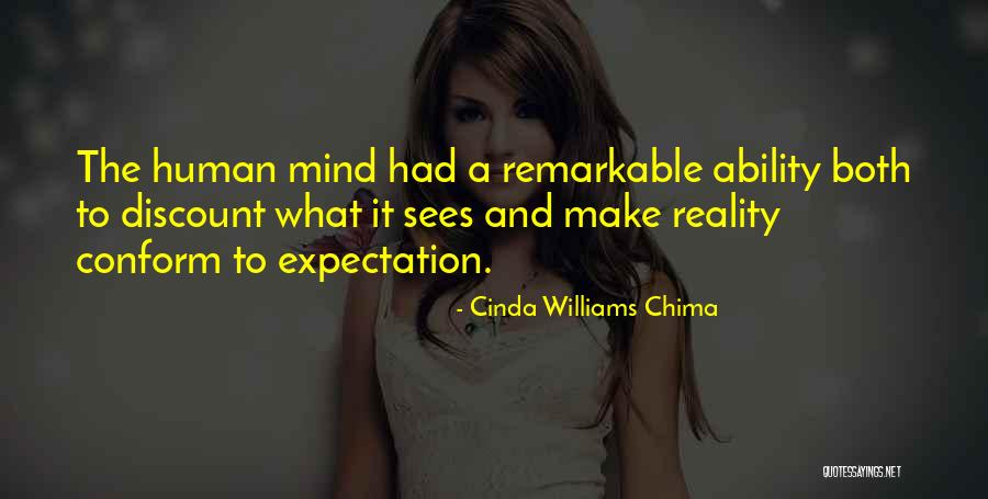 Expectation Vs Reality Quotes By Cinda Williams Chima