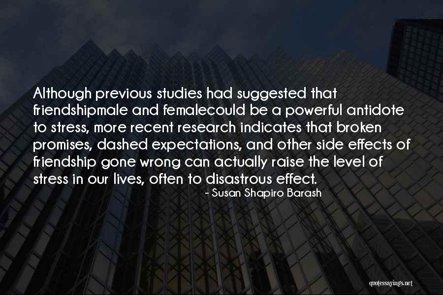 Expectations In Friendship Quotes By Susan Shapiro Barash Expectations In Friendship Quotes By Susan Shapiro Barash