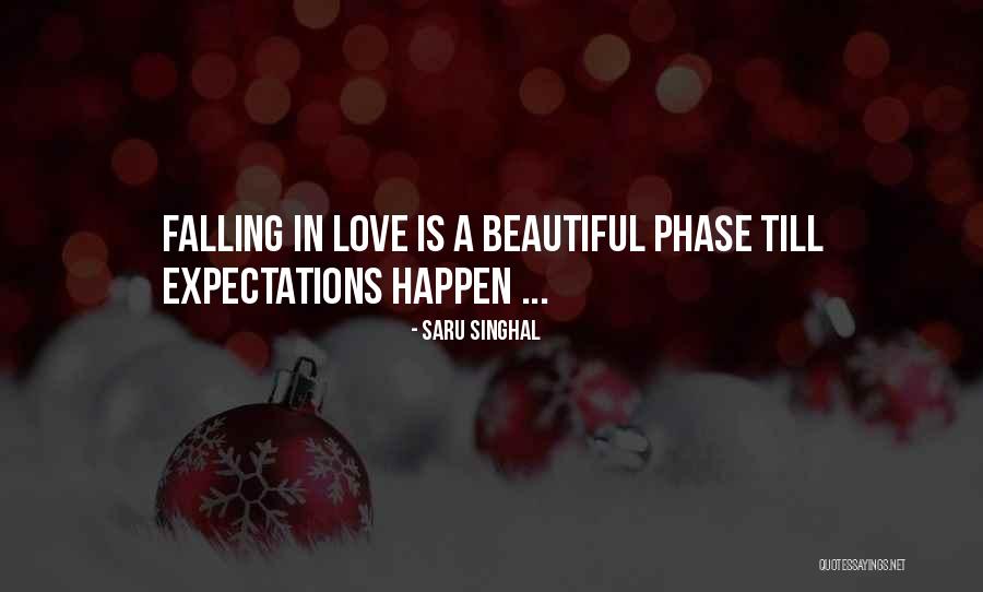 Expectations In Love Quotes By Saru Singhal