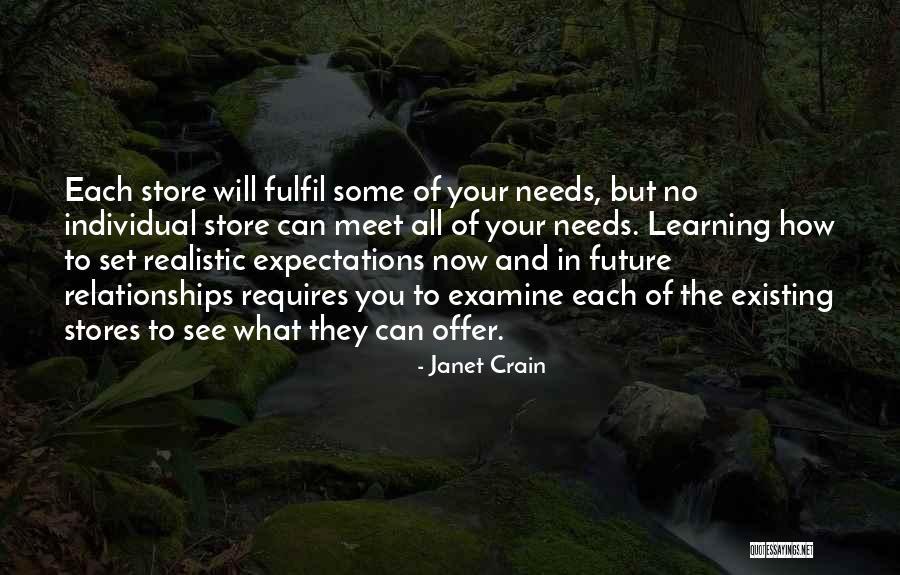 Expectations In Relationships Quotes By Janet Crain Expectations In Relationships Quotes By Janet Crain