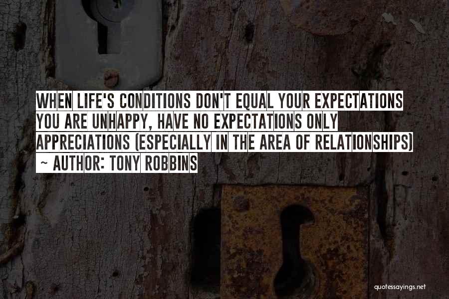 Expectations In Relationships Quotes By Tony Robbins