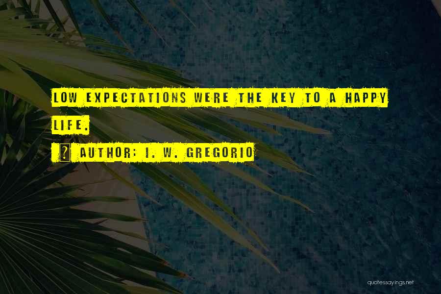 Expectations Low Quotes By I. W. Gregorio