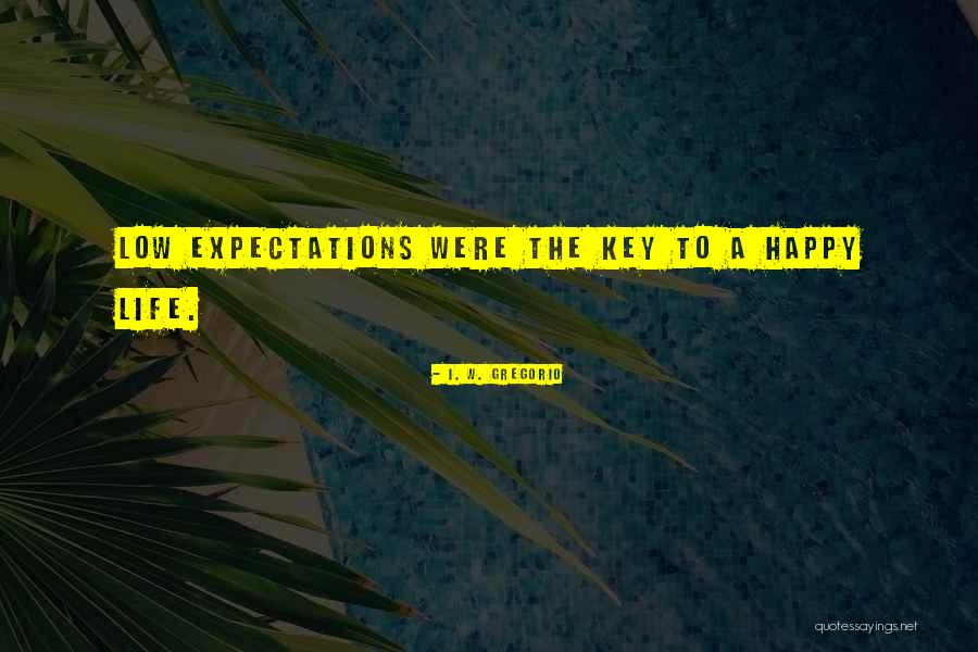 Expectations Low Quotes By I. W. Gregorio