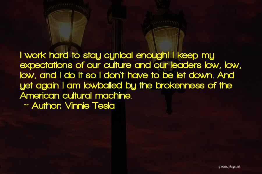 Expectations Low Quotes By Vinnie Tesla