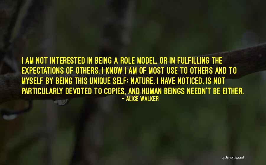 Expectations Of Others Quotes By Alice Walker