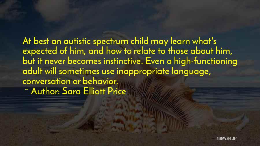 Expected Child Quotes By Sara Elliott Price