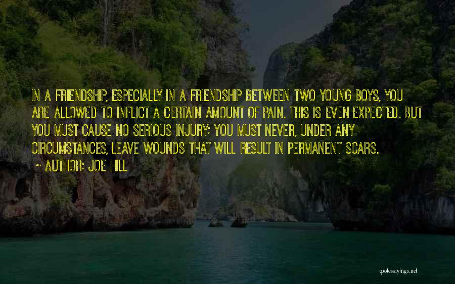 Expected Friendship Quotes By Joe Hill