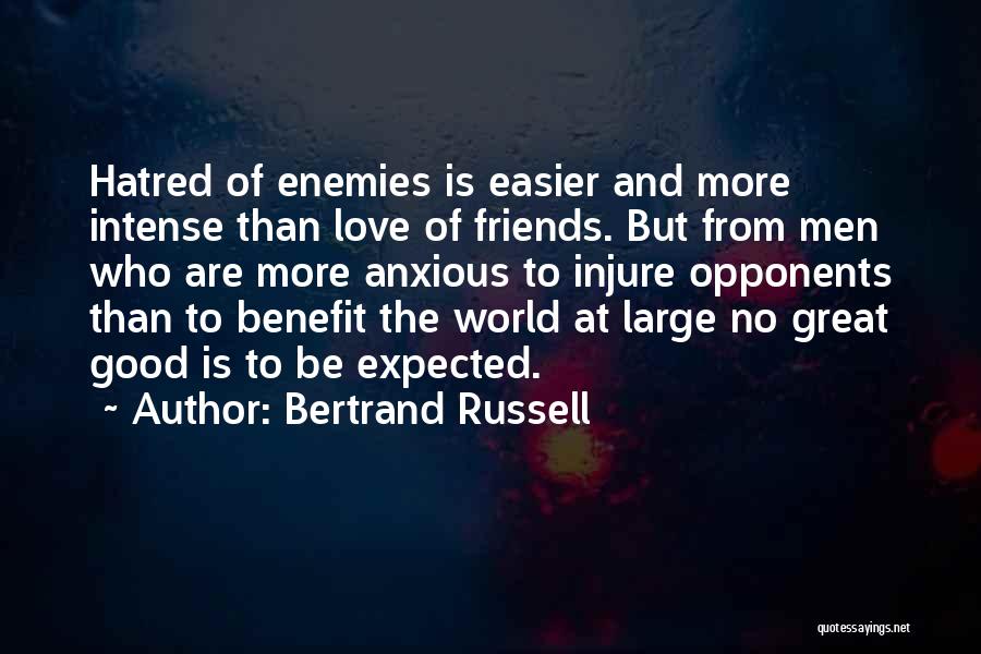 Expected Love Quotes By Bertrand Russell