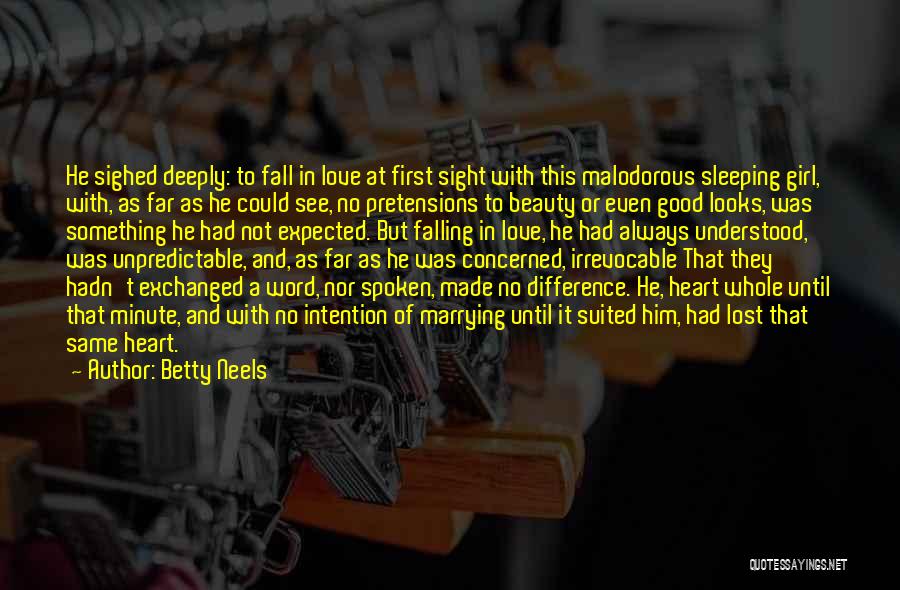 Expected Love Quotes By Betty Neels