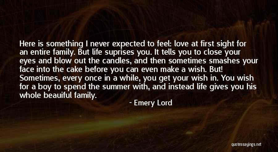 Expected Love Quotes By Emery Lord Expected Love Quotes By Emery Lord