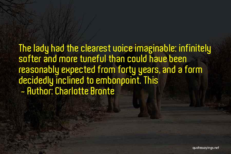 Expected More Quotes By Charlotte Bronte
