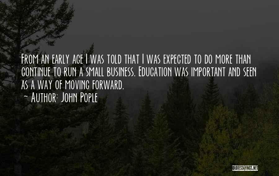 Expected More Quotes By John Pople