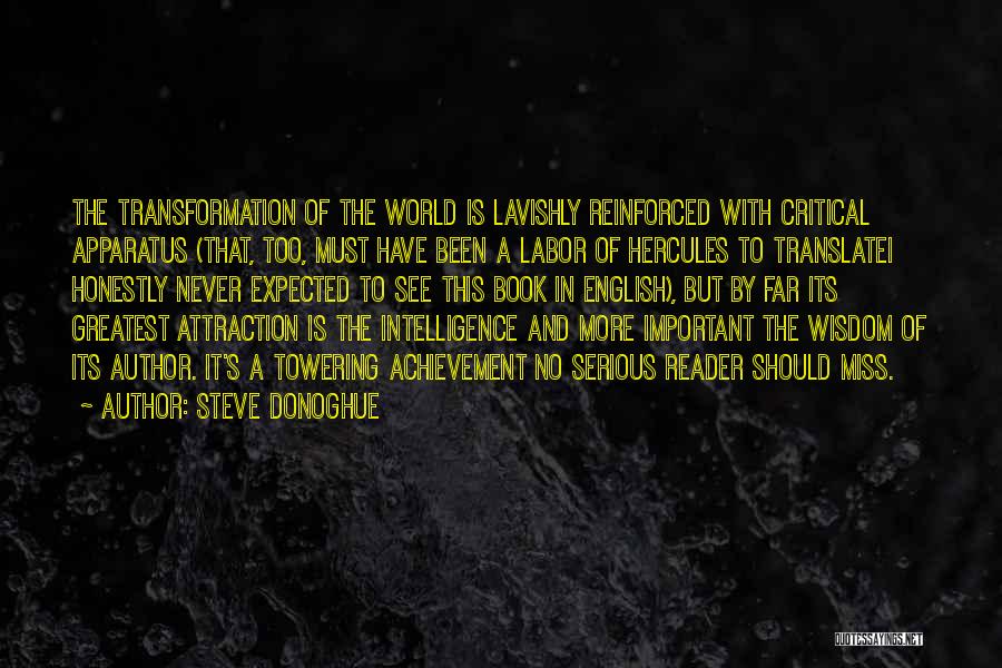 Expected More Quotes By Steve Donoghue