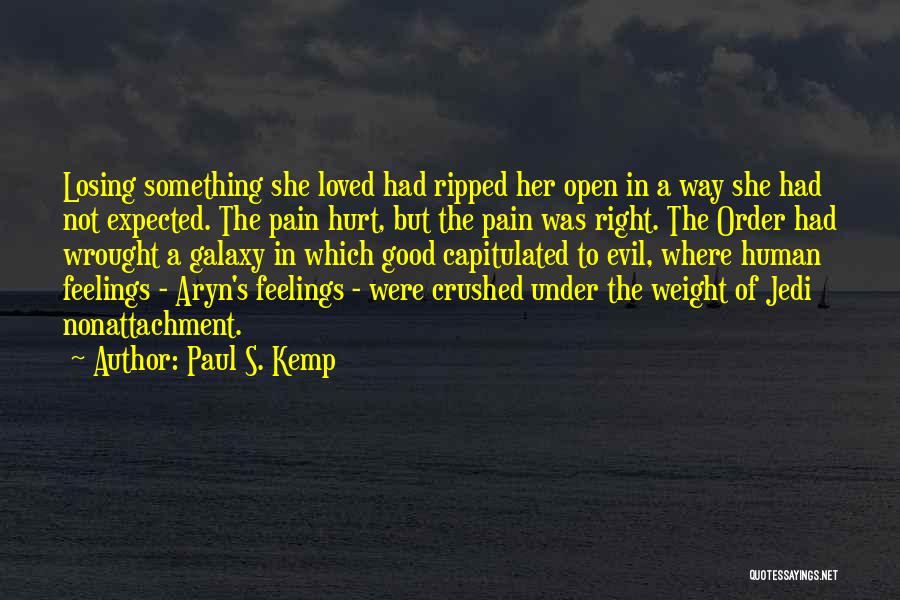 Expected Pain Quotes By Paul S. Kemp