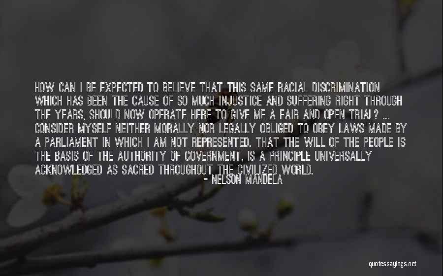 Expected To Cause Quotes By Nelson Mandela Expected To Cause Quotes By Nelson Mandela