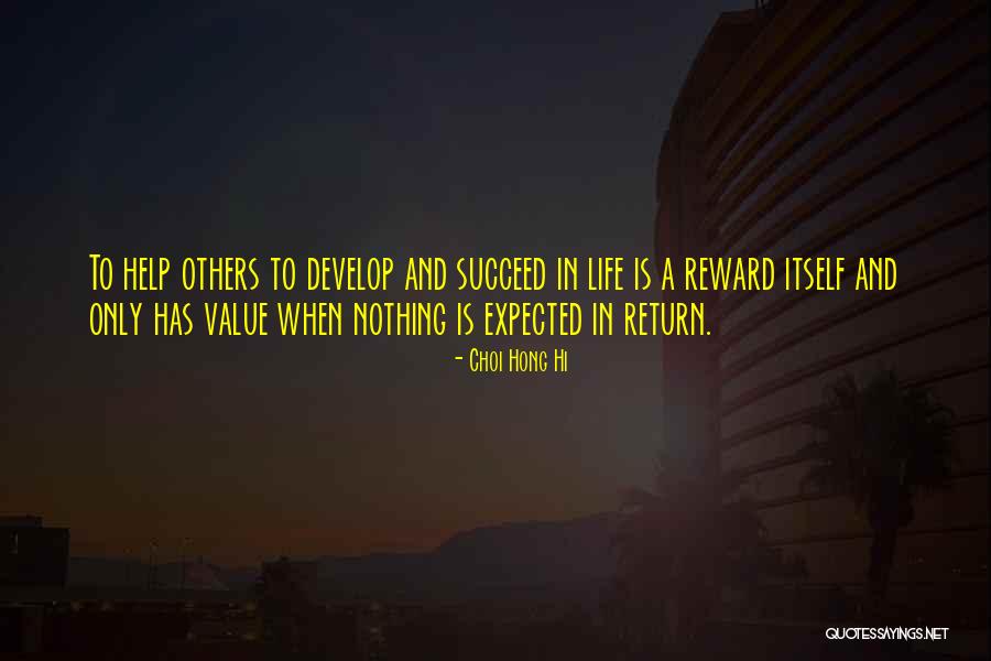 Expected Value Quotes By Choi Hong Hi Expected Value Quotes By Choi Hong Hi