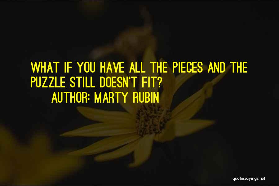 Expecter Quotes By Marty Rubin