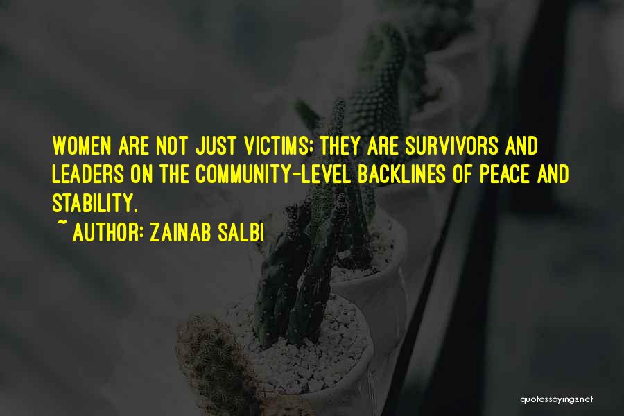 Expecter Quotes By Zainab Salbi