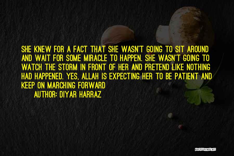 Expecting A Miracle Quotes By Diyar Harraz