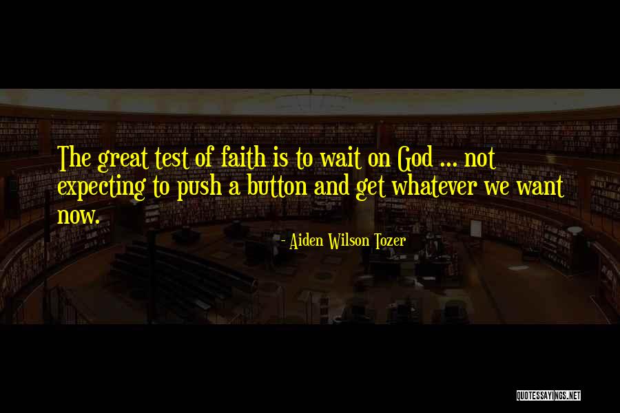 Expecting Great Things Quotes By Aiden Wilson Tozer