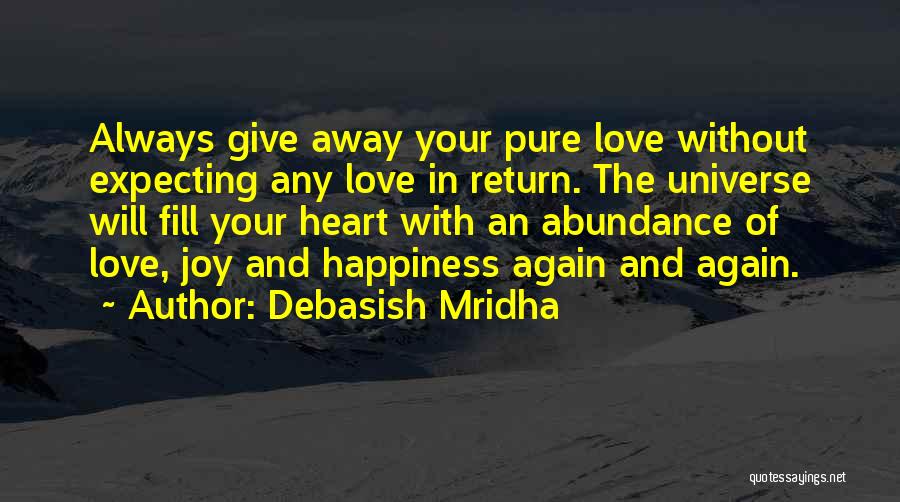 Expecting In Return Quotes By Debasish Mridha