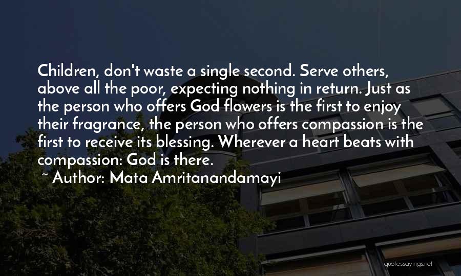 Expecting In Return Quotes By Mata Amritanandamayi