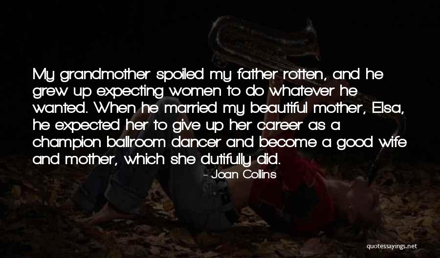Expecting Mother Quotes By Joan Collins Expecting Mother Quotes By Joan Collins