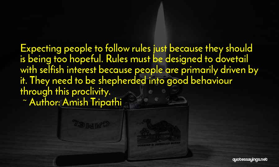 Expecting Something Good Quotes By Amish Tripathi