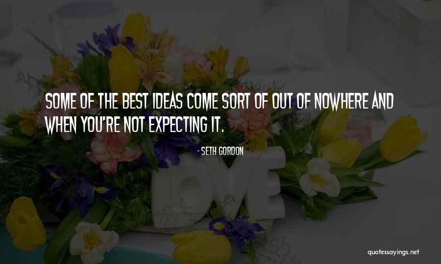 Expecting The Best Quotes By Seth Gordon Expecting The Best Quotes By Seth Gordon