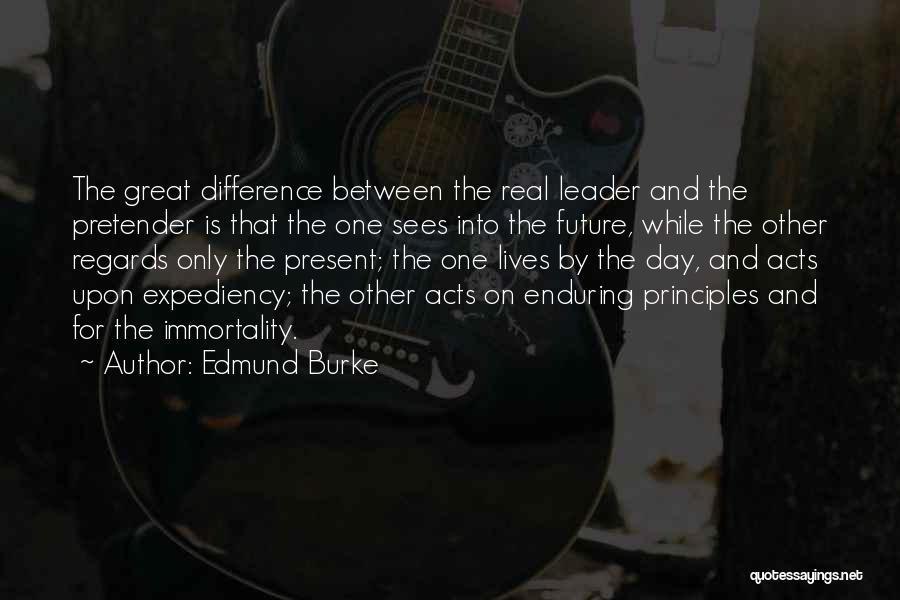 Expediency Quotes By Edmund Burke