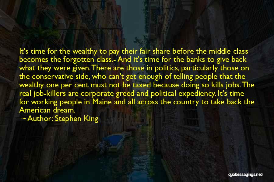 Expediency Quotes By Stephen King