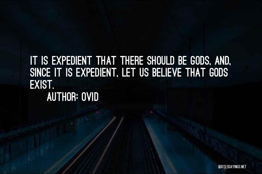 Expedient Quotes By Ovid