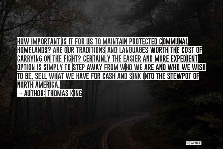 Expedient Quotes By Thomas King