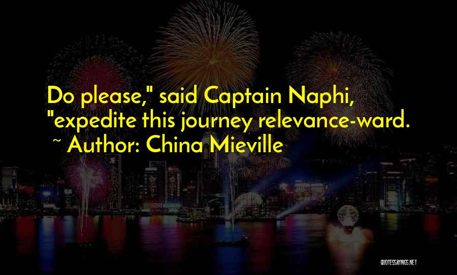 Expedite Quotes By China Mieville