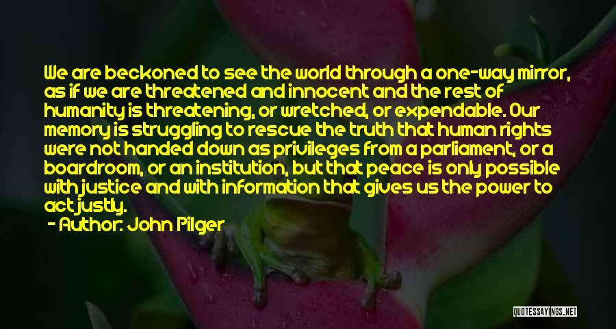 Expendable Quotes By John Pilger