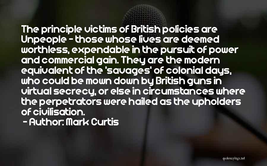 Expendable Quotes By Mark Curtis