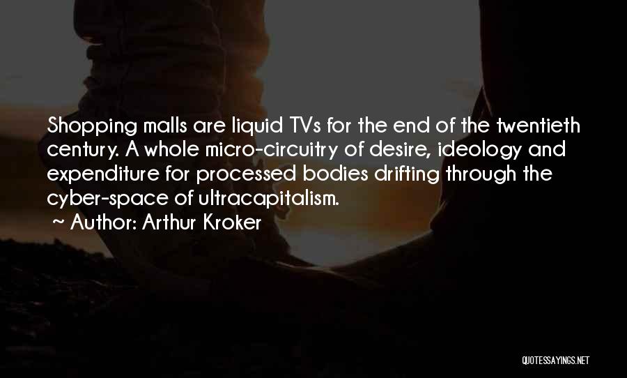 Expenditure Quotes By Arthur Kroker