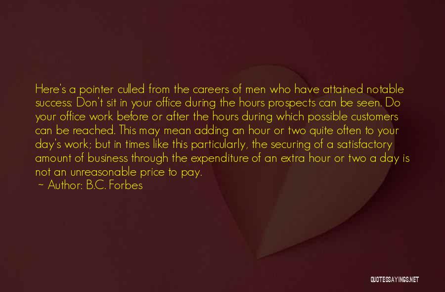 Expenditure Quotes By B.C. Forbes