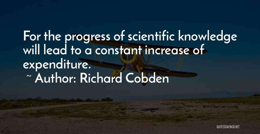 Expenditure Quotes By Richard Cobden