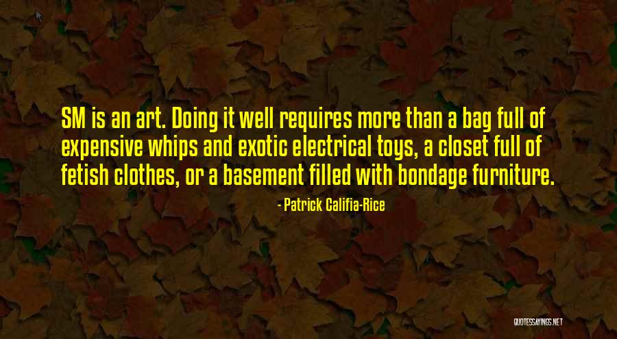 Expensive Clothes Quotes By Patrick Califia-Rice Expensive Clothes Quotes By Patrick Califia-Rice