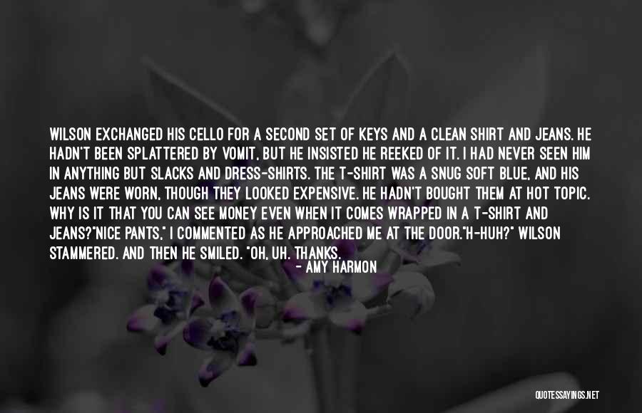 Expensive Jeans Quotes By Amy Harmon Expensive Jeans Quotes By Amy Harmon