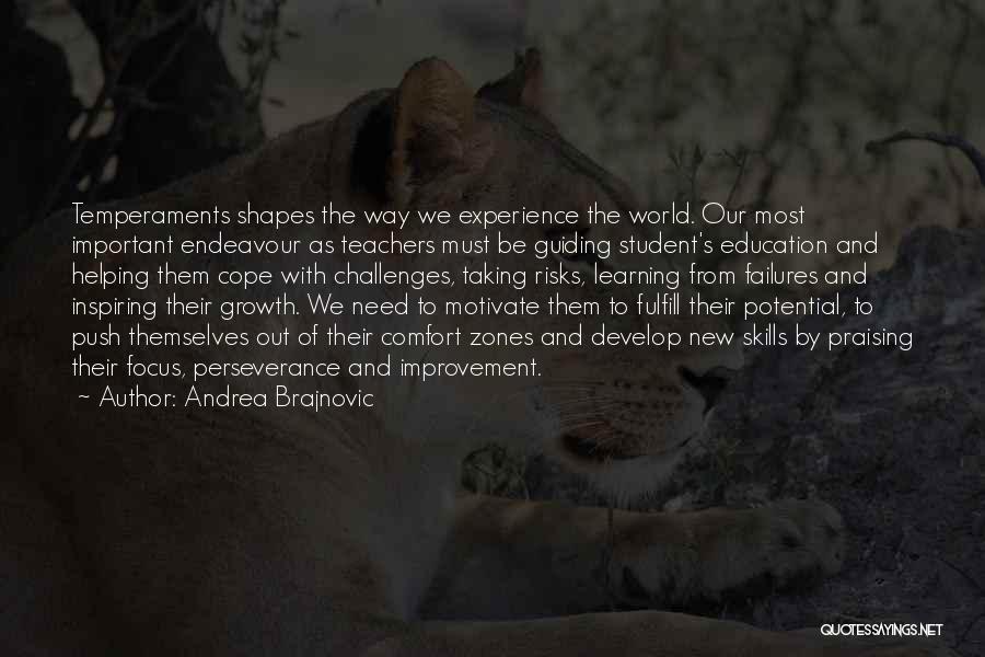 Experience And Education Quotes By Andrea Brajnovic