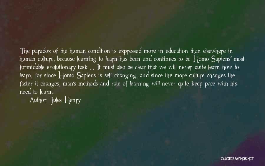 Experience And Education Quotes By Jules Henry