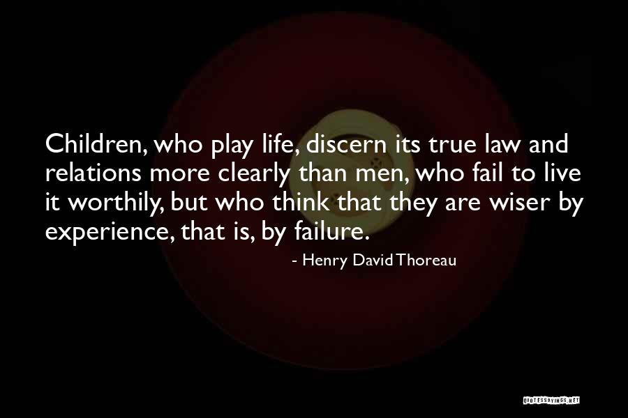 Experience And Failure Quotes By Henry David Thoreau Experience And Failure Quotes By Henry David Thoreau