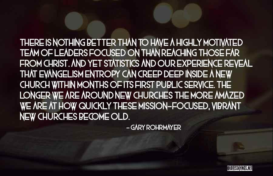 Experience And Leadership Quotes By Gary Rohrmayer