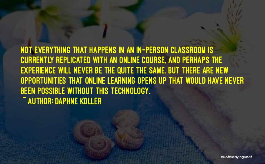 Experience And Learning Quotes By Daphne Koller