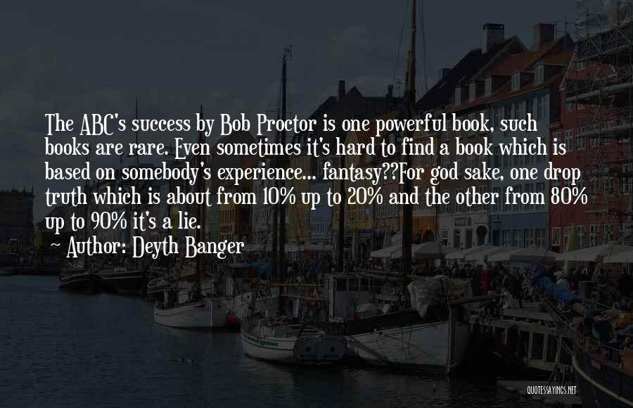 Experience And Success Quotes By Deyth Banger