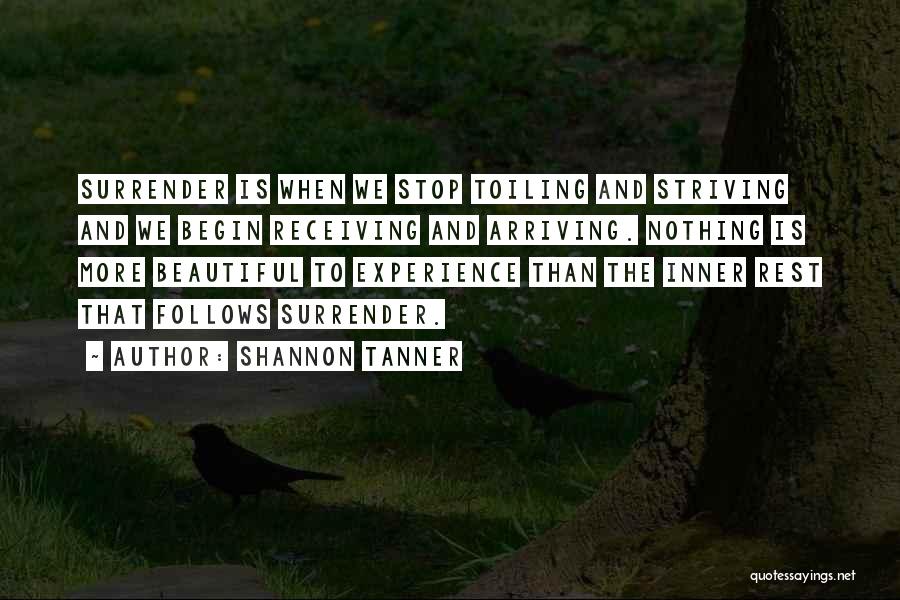 Experience And Success Quotes By Shannon Tanner