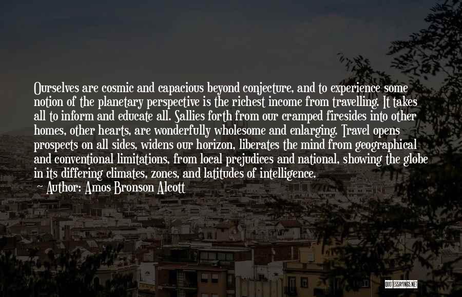 Experience And Travel Quotes By Amos Bronson Alcott