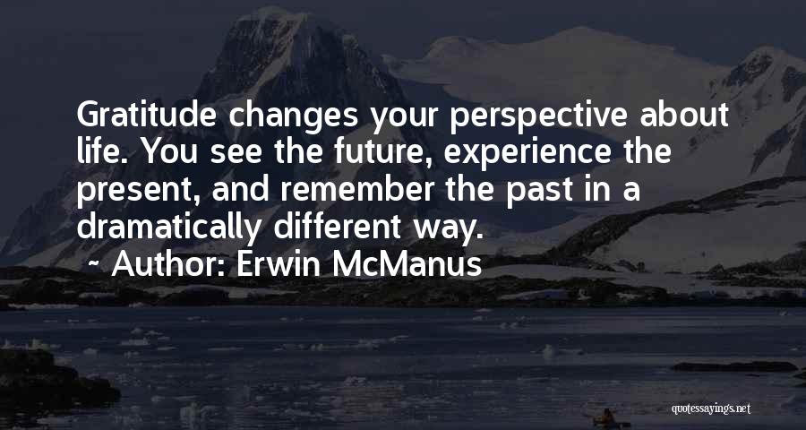 Experience Changes You Quotes By Erwin McManus